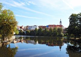 City near the river