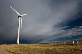 wind turbine landscape