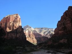 red rock in Zion National Park