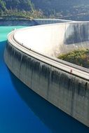 kops lake dam in austria