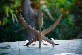 creative artwork wood plant
