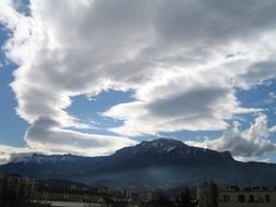 Vercors massif in France