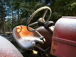 tractor steering wheel