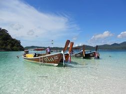 fishing boats in thailand