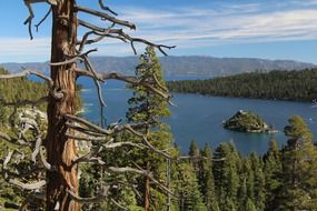 lake tahoe emerald bay landscape