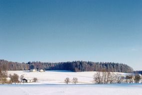 stunning winter landscape