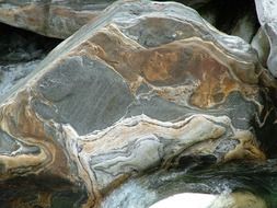 Stones in a river