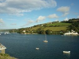 boats at a resort in southern england
