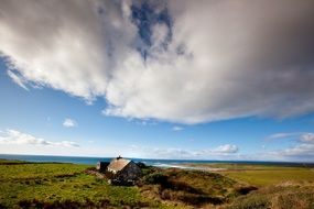 landscape of irish coastline