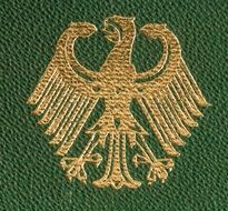 eagle as a coat of arms of Germany
