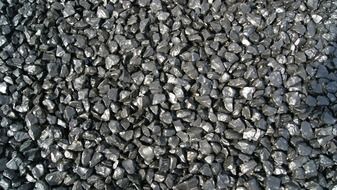 black pebble stones