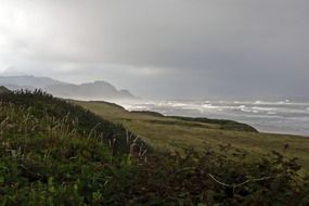 coastline of the Pacific coast