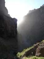 masca rocks in Tenerife