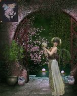 spring garden oriental