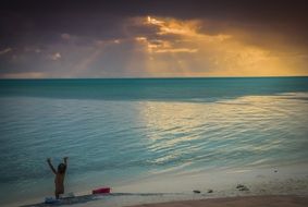 Pacific Coast in French Polynesia