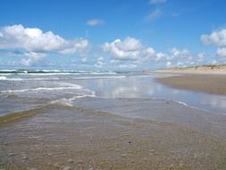 wadden beach, north sea