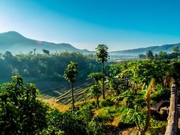 north Thailand landscape