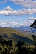 hills in the countryside in Australia