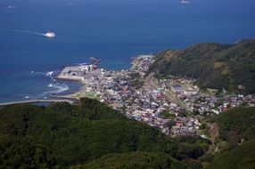 panorama of Tokyo Bay