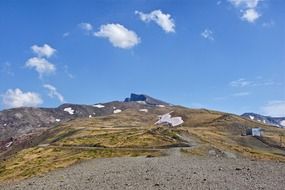 Scenic landscape of Spain