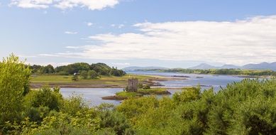 landscape of rural in scotland