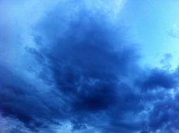thunderclouds are a natural phenomenon