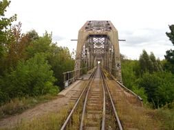 old railrway bridge, Poland