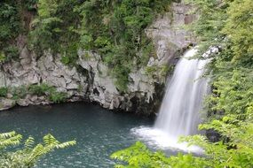 cheonjiyeon falls jeju