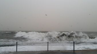 storm at sea