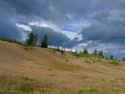 Thunderstorm in British Columbia