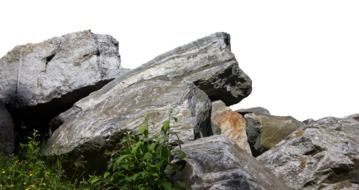natural huge boulders
