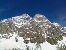 the mountains of Valle d'aosta