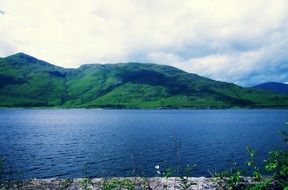 beautiful mountain and river view, Scotland