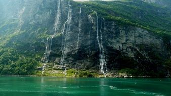 Beautiful landscape of Fjord in Norway