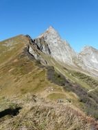 landscape of south east wall of hÃ¶fats mountain