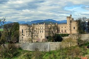 Castle in Wolfsberg in Austria