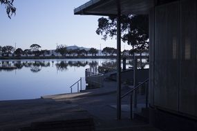 estuary public bathroom