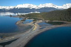 Landscape of alaska nature