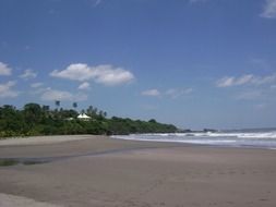 wide sandy beach in Spain