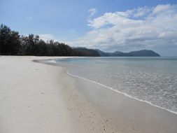 blue ocean thailand coastline