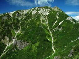 mountains landscape in japan