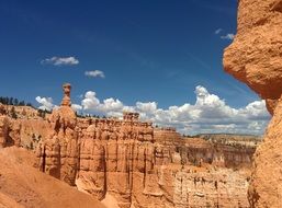 unique sandstone in Bryce Canyon