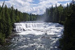 dawson falls in British Columbia