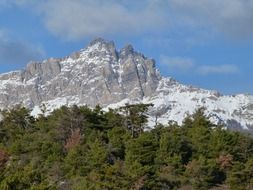 alps mountain landscape in France