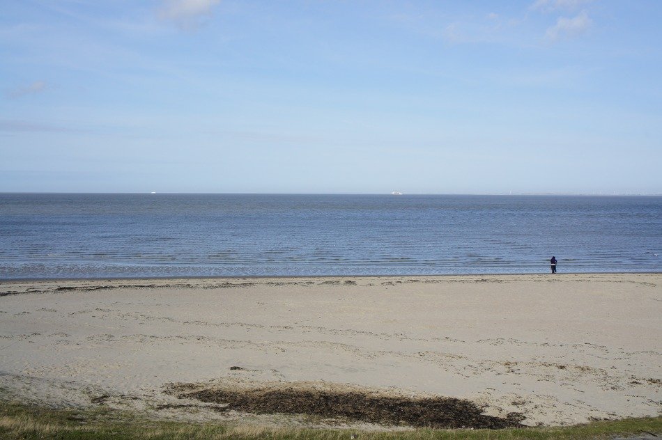 Landscape of the beautiful beach