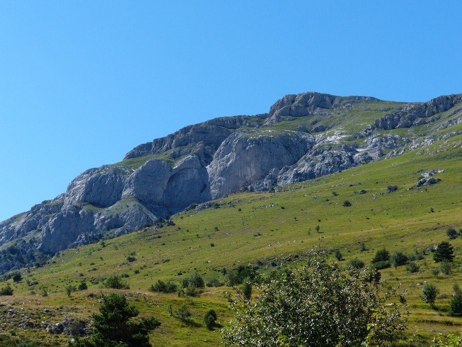 landscape of rocce del manco mountain