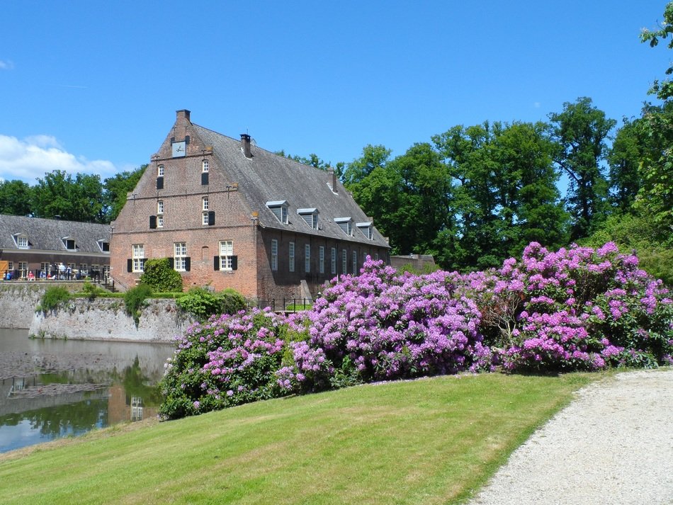 castle at the flowers