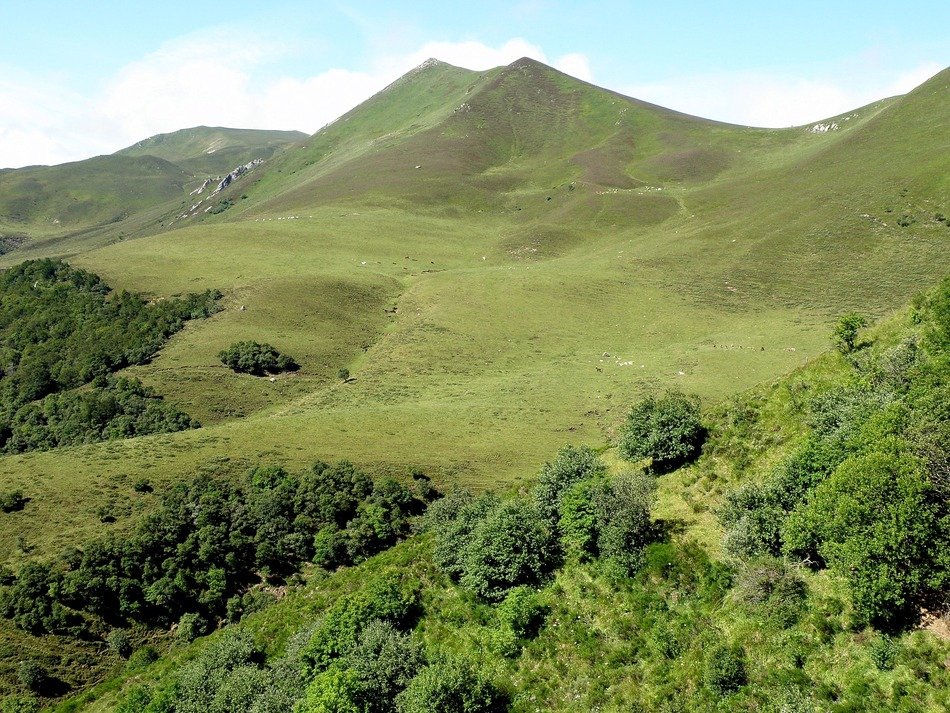 green mountains, France