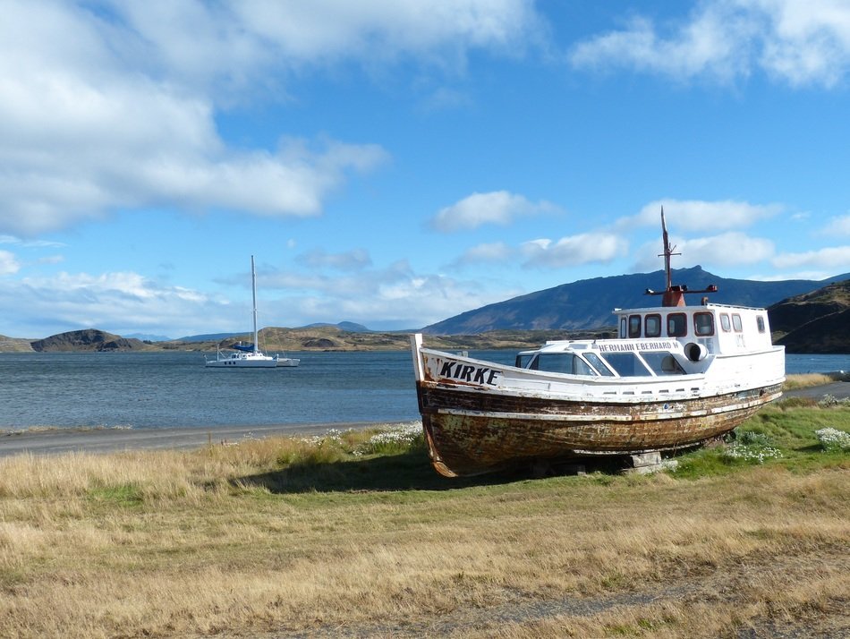fishing boat in Chile