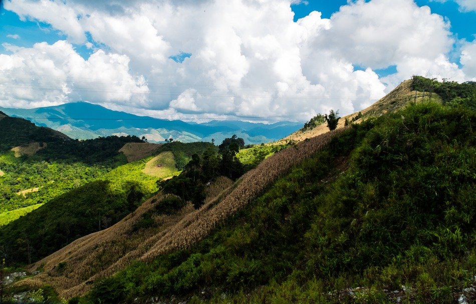 mountains in the north Thailand